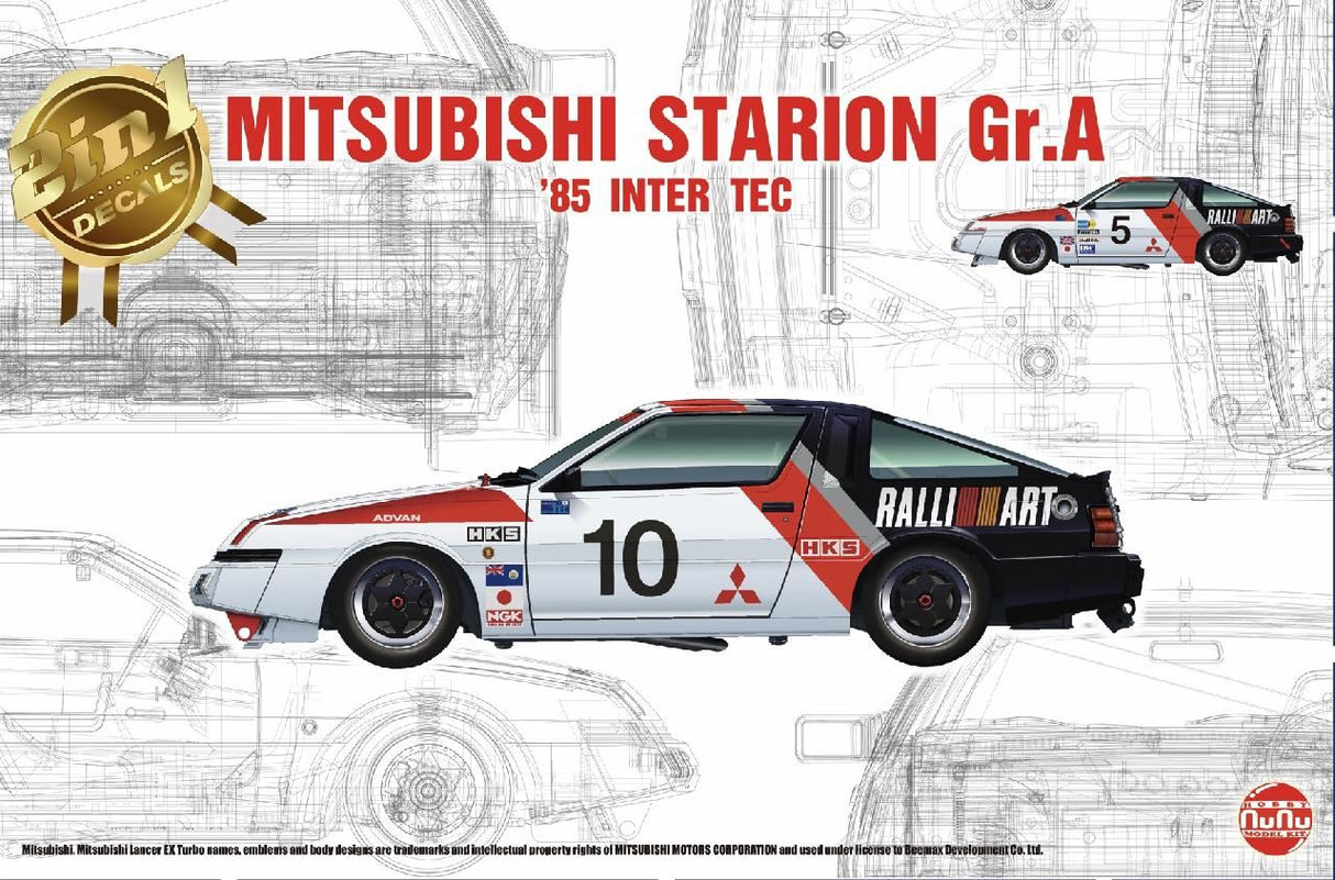 NuNu Mitsubishi Starion '85 Japan Tec