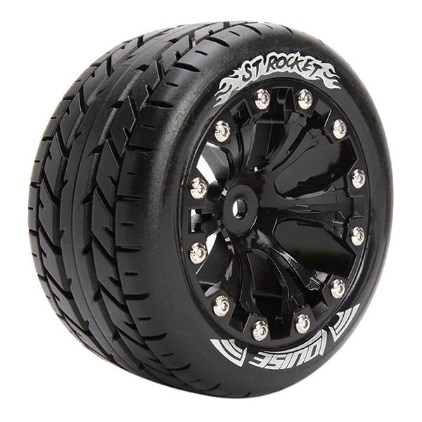 LOUISE RC ST-ROCKET 1/10 SOFT BEARING/BLACK GP JATO 2WD FR