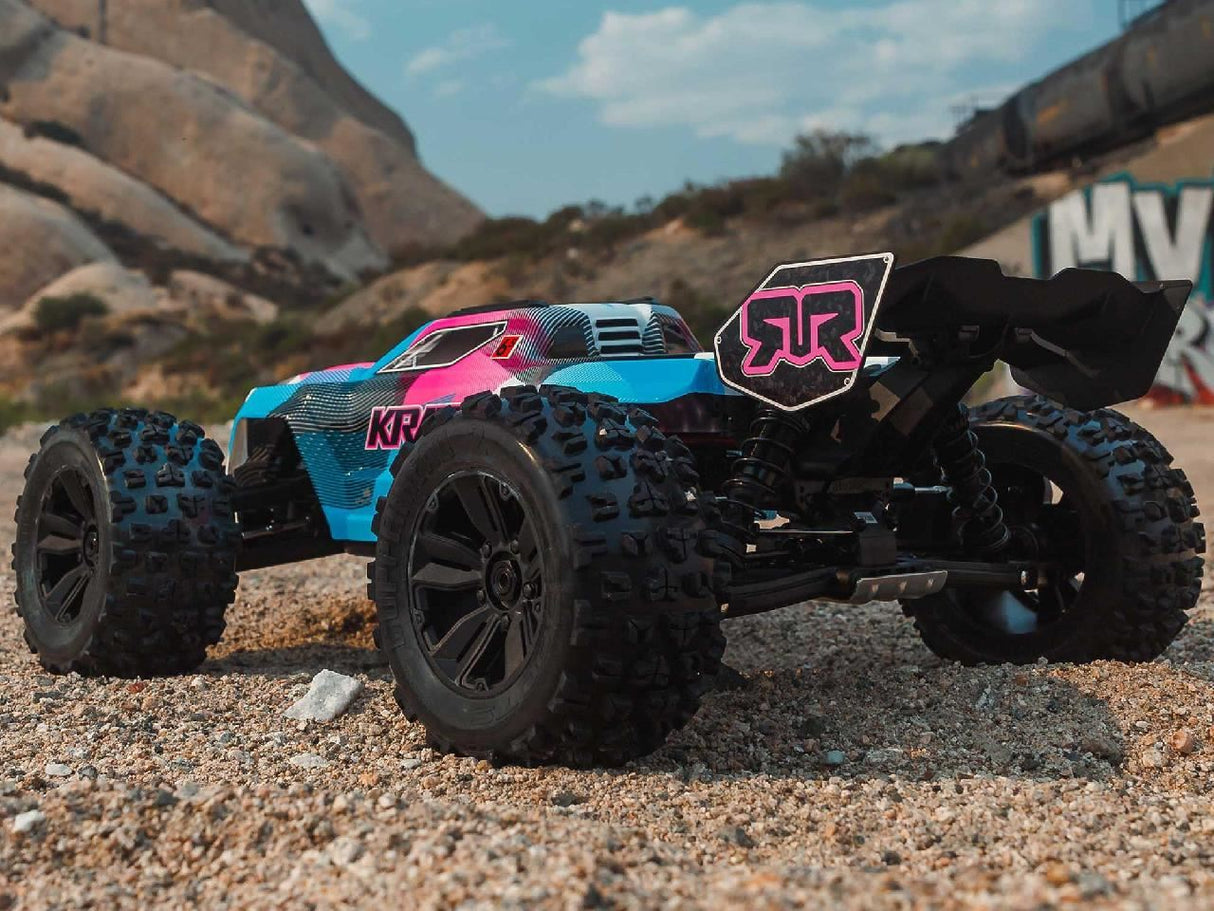 Arrma 1/8 Kraton 6S V6 4X4 Blx Speed Monster Truck Rtr Pink