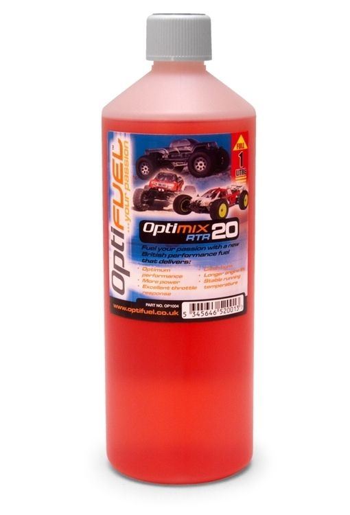 Optifuel Optimix RTR 20% Nitro Car Fuel 1 Litre