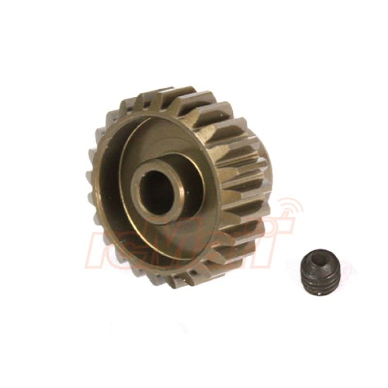 Yeah Racing Aluminum 7075 Hard Coated Motor Gear/Pinions 48P 25T