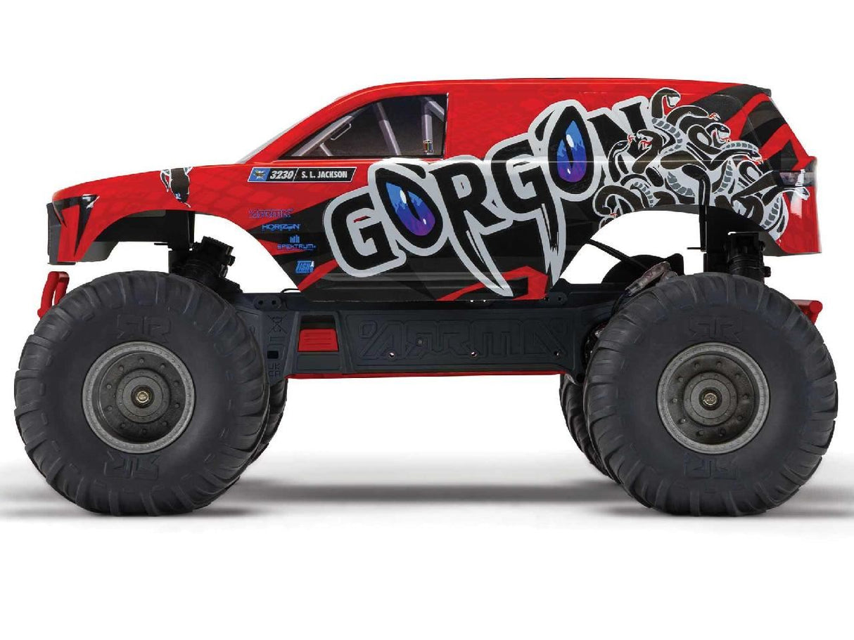 Arrma Gorgon 2wd MT 1/10 RTR Smart w/8.4v Batt/USB Charger Red