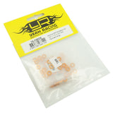 Yeah Racing Aluminum M3 Flat Washer 0.25 / 0.5 / 1 / 1.5 / 2 / 2.5 / 3mm 10pcs Set Orange