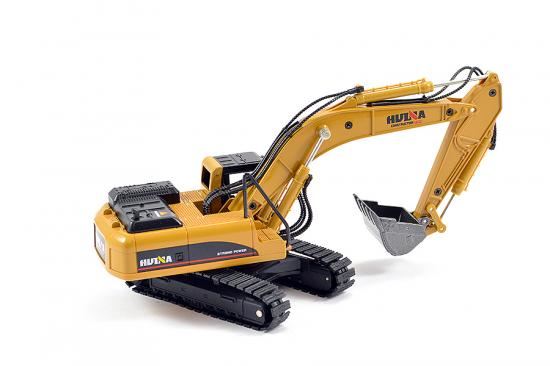 HuiNa 1/50 Diecast Excavator Static Model