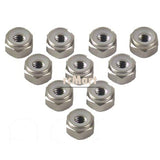 Yeah Racing 4mm Aluminium Lock Nut (TI)