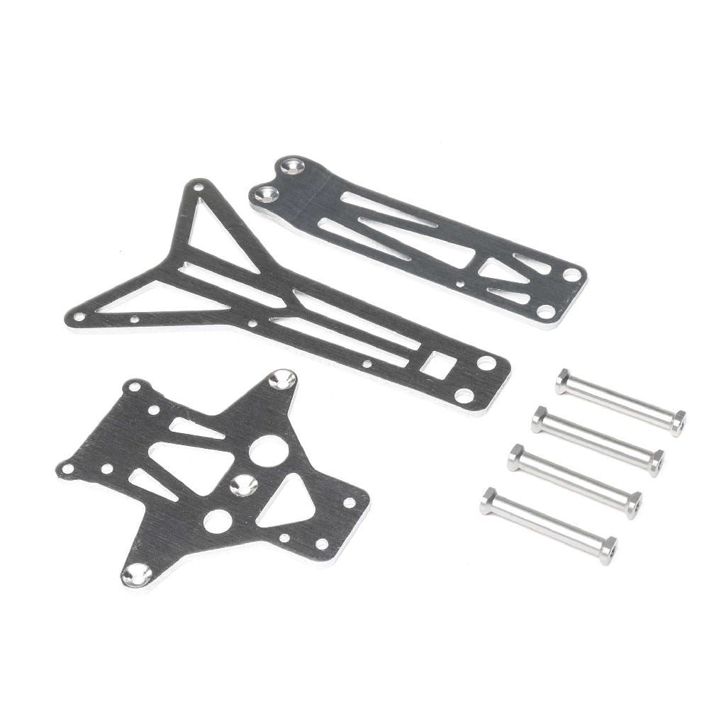 Losi Top Chassis Brace and Standoffs, Front/Rear: RZR Rey