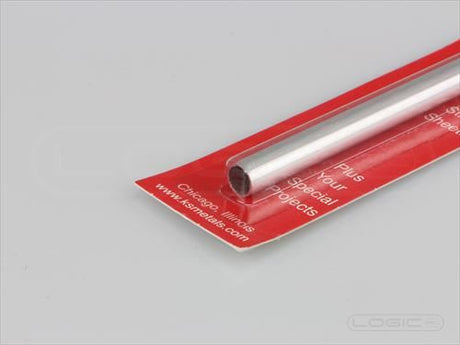 KS 12" Aluminium Tube 1/4" (Pk1) .014 Wall