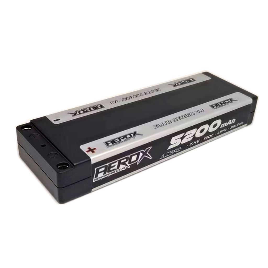 AEROX ELITE LiPo 5200mAh Stick 7.4v 150C 19.5mm