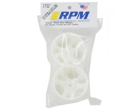 Rpm Clawz Rear White 3/16"