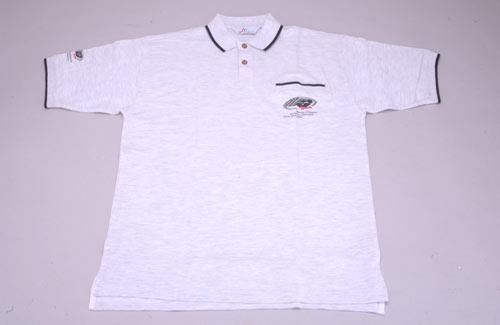 FG Modellsport FG Team Polo Shirt M Light-Grey