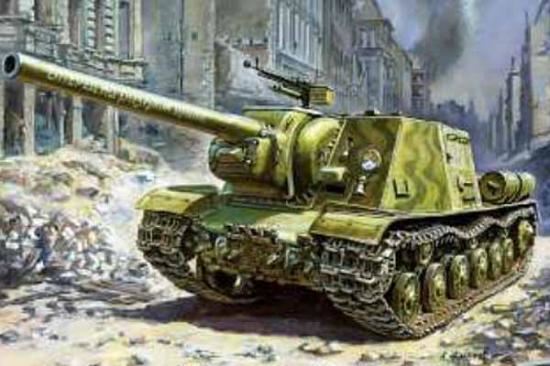 Zvesda Isu-122 Soviet Self Propelled Gun