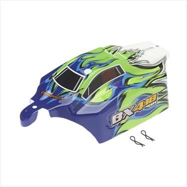 Dromida Body Green/Blue With Decals Bx 4.18 Bl