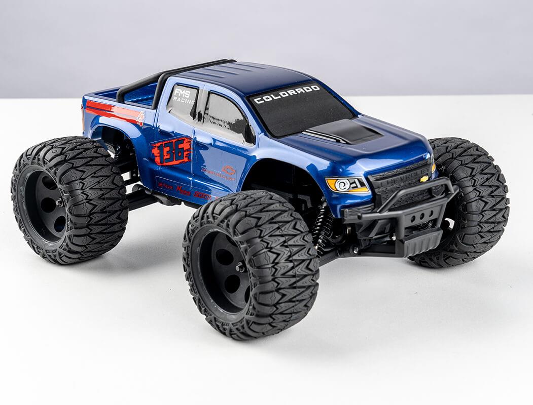 FMS FMT24 1/24TH CHEVROLET COLORADO TRUCK RTR - BLUE