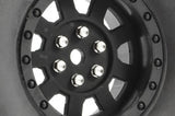 Fastrax 1:10 Crawler Rocko 1.9 Mounted Scale Wheel Black