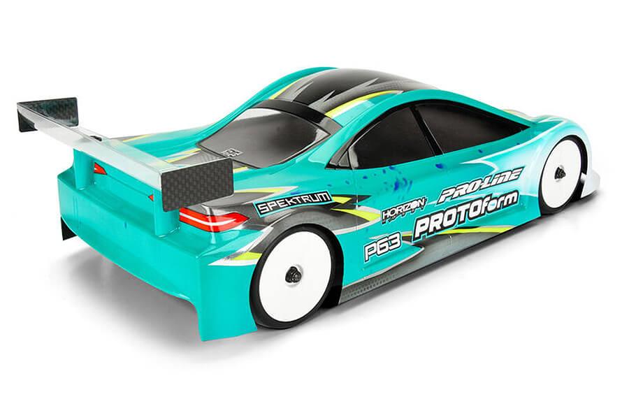 PROTOFORM P63 PRO-LITE (0.5MM) CLEAR BODYSHELL 190MM TC