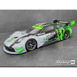 Bittydesign P-GT3R 1/10 GT 190mm Clear Body