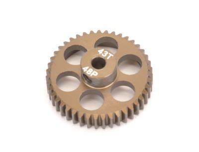 Core RC Pinion Gear 48DP 43T (7075 Hard)