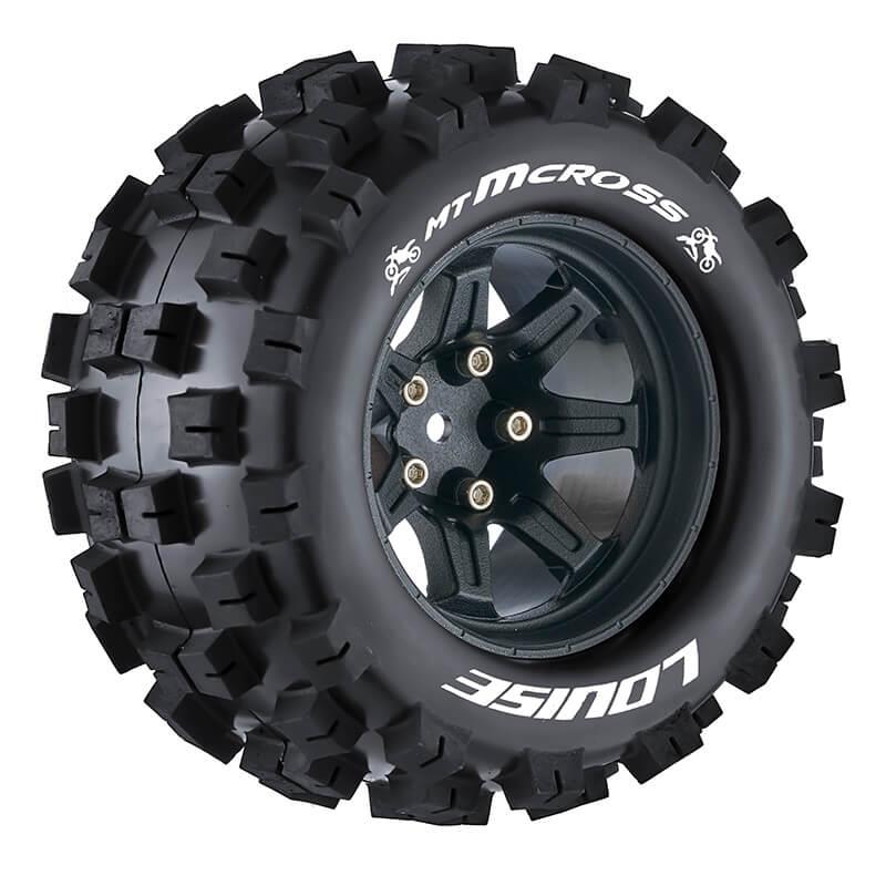 LOUISE RC MT-MCROSS 1/10 SOFT HEX 14MM/BLACK ARRMA GRANITE