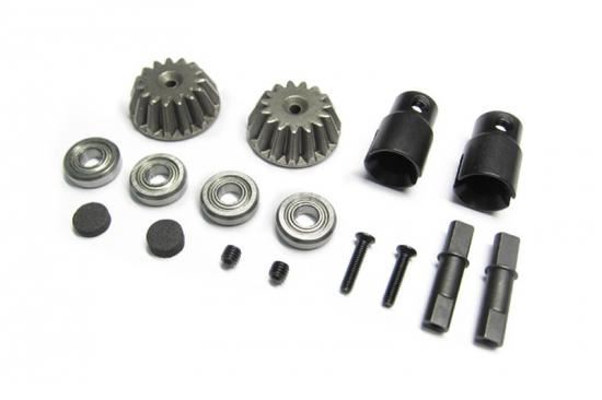 Carisma M48S Input Gear Shaft Set (F/R)