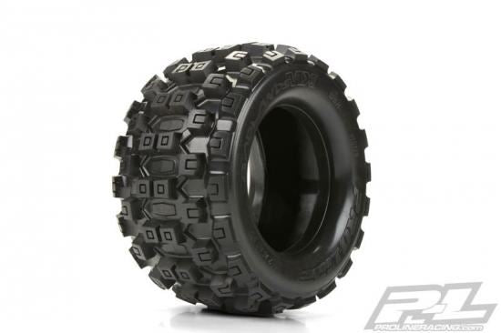 Proline Badlands Mx28 2.8" All Terrain Tyres Traxxas Bead