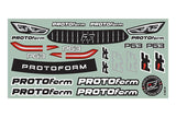 PROTOFORM P63 X-LITE (0.4MM) CLEAR BODYSHELL 190MM TC