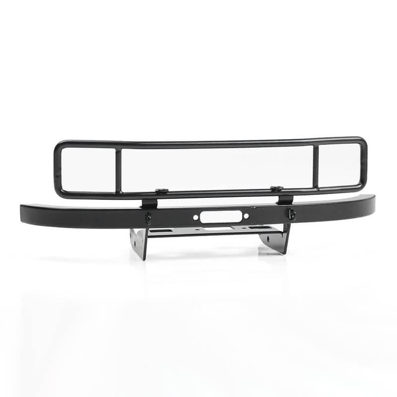 Rc4Wd Ranch Steel Front Winch Bumper For Axial 1/10 Scx10 Ii Umg10 (Black)