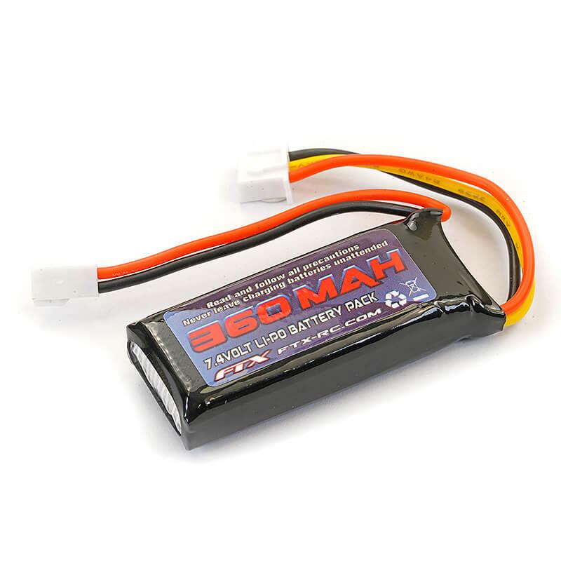 FTX UTAH 7.4V 360MAH LIPO BATTERY