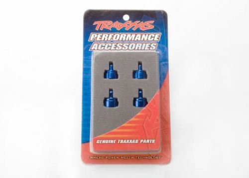 TRAXXAS Shock caps, aluminium (red-anodised) (4) (Ultra Shocks)