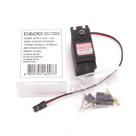 Highest HSC600 Hi Torque Digital Servo