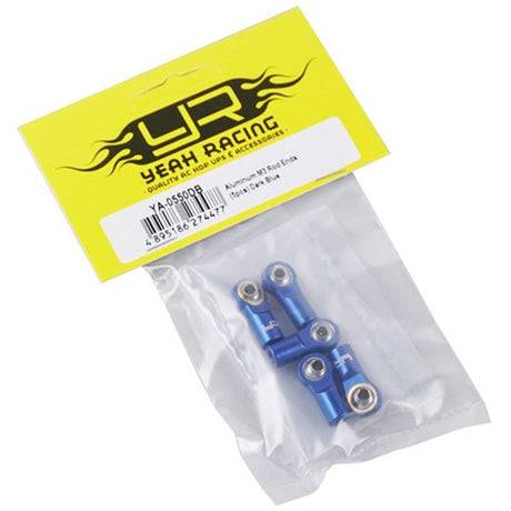 Yeah Racing Aluminum M3 Rod Ends (5pcs) Dark Blue