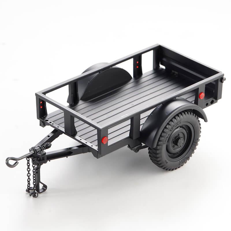 FMS 1 18 / 1 12 UTILITY TRAILER C BLACK