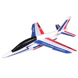 FMS 600MM FREE FLIGHT ALPHA GLIDER KIT (BLUE AND RED)