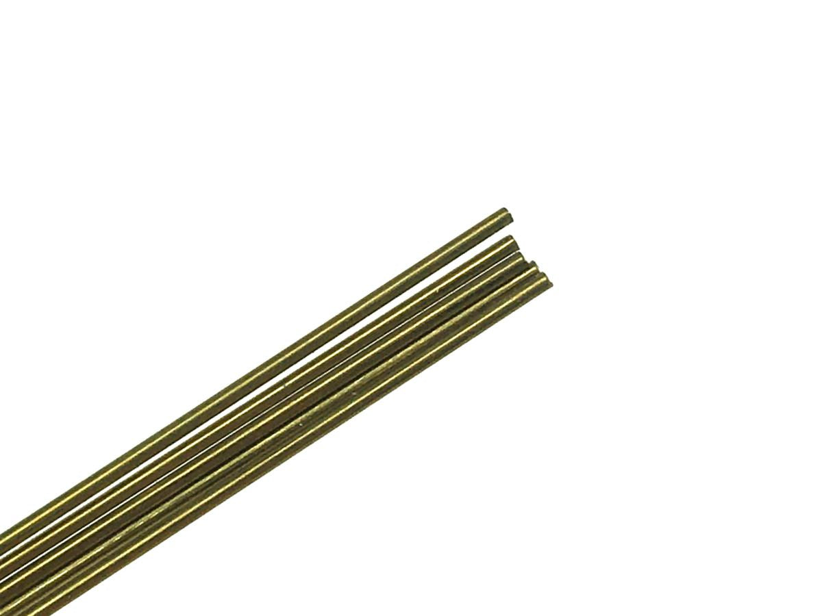 Radio Active Brass Rod, 0.3mm (5X1M)