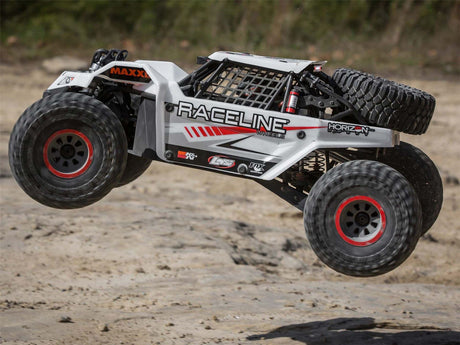 Losi Super Rock Rey: 1/6 4WD Elec Rock Racer, RTR White