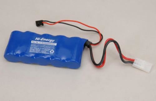 Hi-Energy 6V 5000mAh Ni-MH Rx Pack (Flat)