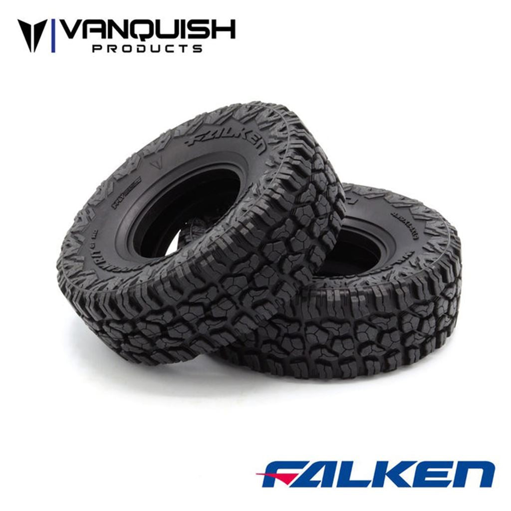 Vanquish Falken Wildpeak R/T 4.19/1.9 Tires Red