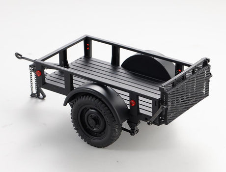 FMS 1 18 / 1 12 UTILITY TRAILER B BLACK