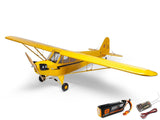 Hangar 9 J-3 Cub 10Cc Ep Pnp, 82.5In With Receiver And Battery Combo