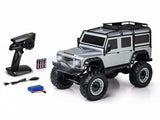 Carson 1:8 Land Rover Defender RTR - Silver