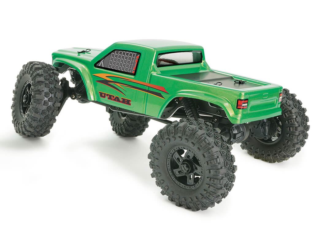 Ftx Utah 1 18 Brushed Competition Low Profile Rtr Crawler - Green