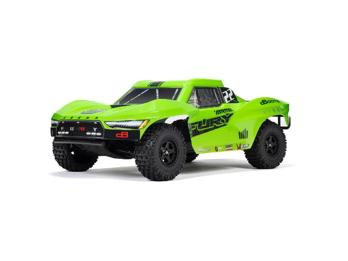 Arrma Fury 2Wd (No Battery/Charger) Green