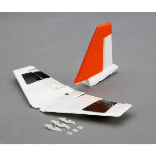 E-Flite Tail Set with Accessories: UMX Habu S