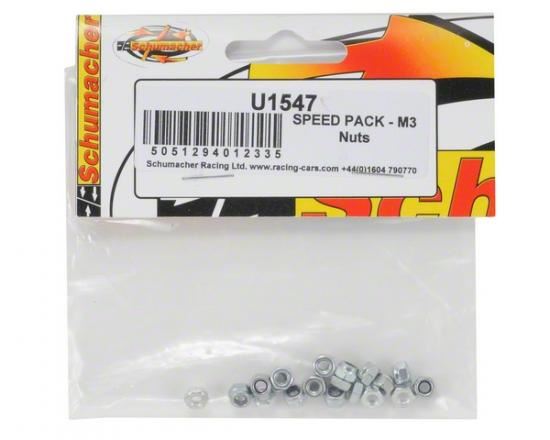 Schumacher Speed Pack - M3 Nuts