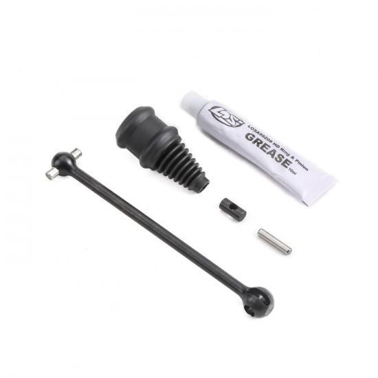 TLR Front Center Driveshaft & CV Coupler, LtWt: 5B, 5T