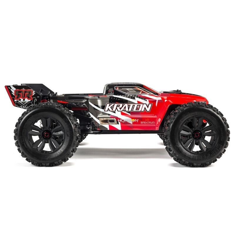 Arrma Kraton V5 6S 4Wd Blx 1/8 Red Monster Truck With Spektrum Firma - Ara8608V5T1