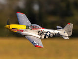 E Flite UMX P-51D Mustang inDetroit Missin BNF Basic with AS3X and SAF