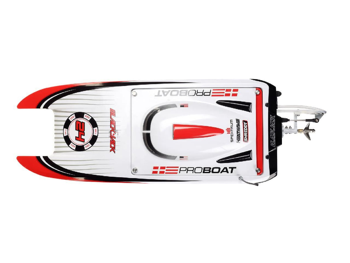 ProBoat Blackjack 24in V2 Catamaran Brushless: RTR, Vegas Offshore