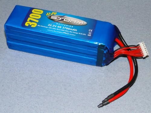 STORM Li-Po 6S 22.2V 35C 3700mAh (ST-6S35C3700)