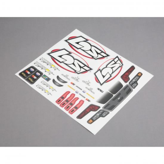 Losi Sticker Sheet: Baja Rey (Losi230026)