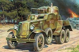 Zvesda Soviet Armored Car Ba-10